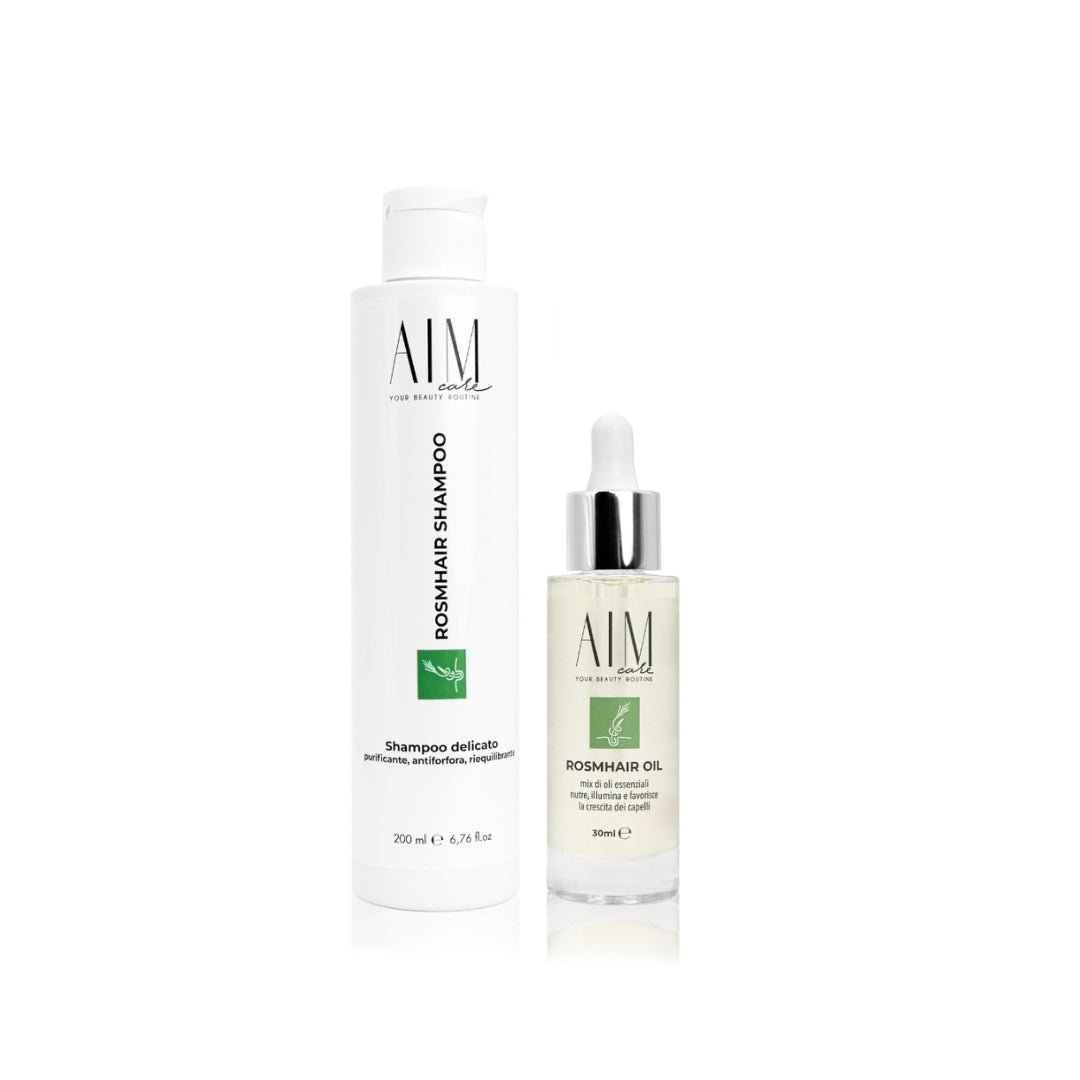 rosmhair oil & rosmhair shampoo kit