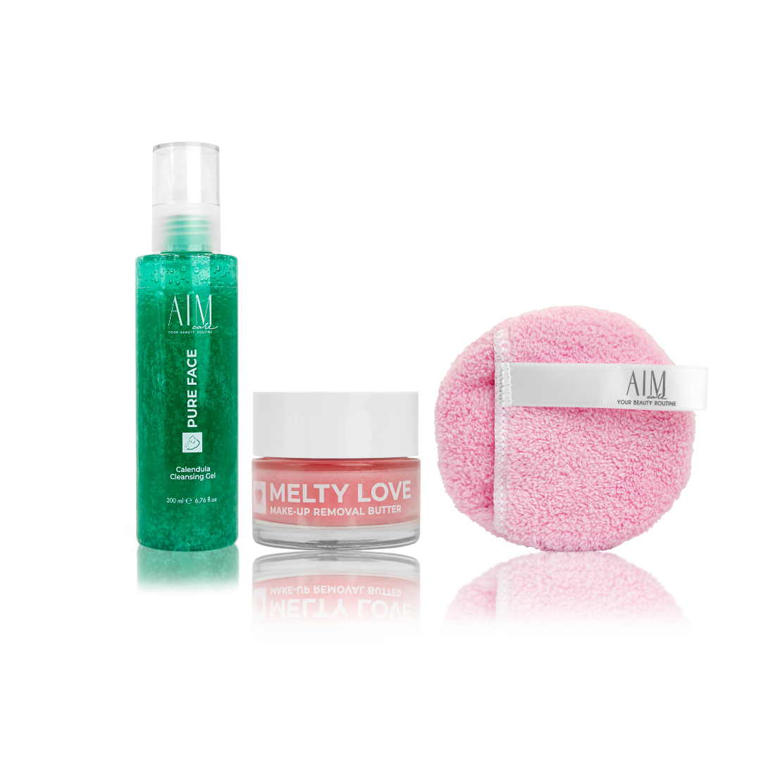 Doppia detersione kit + beauty glove in regalo!