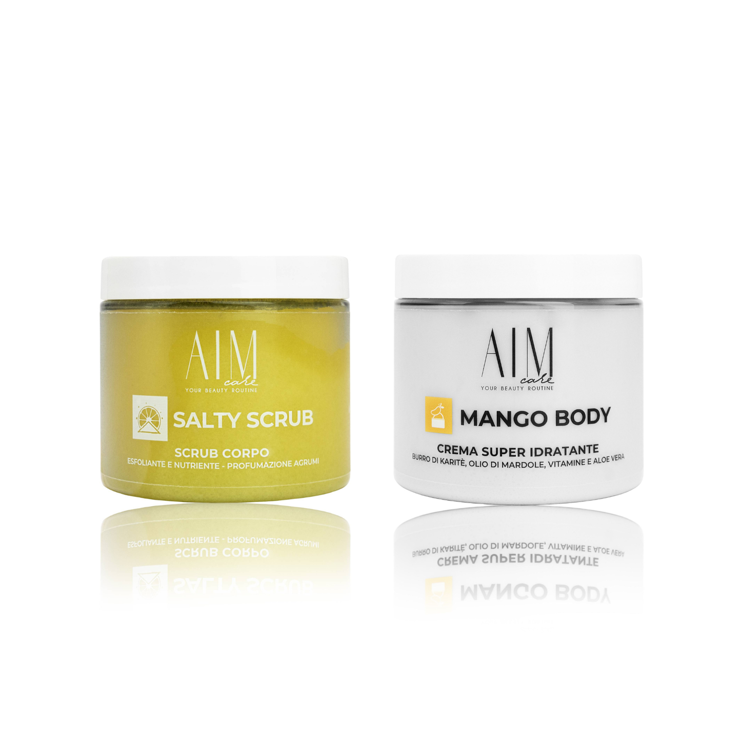 Kit Corpo “Glow & Soft” – Salty Scrub + Mango Body