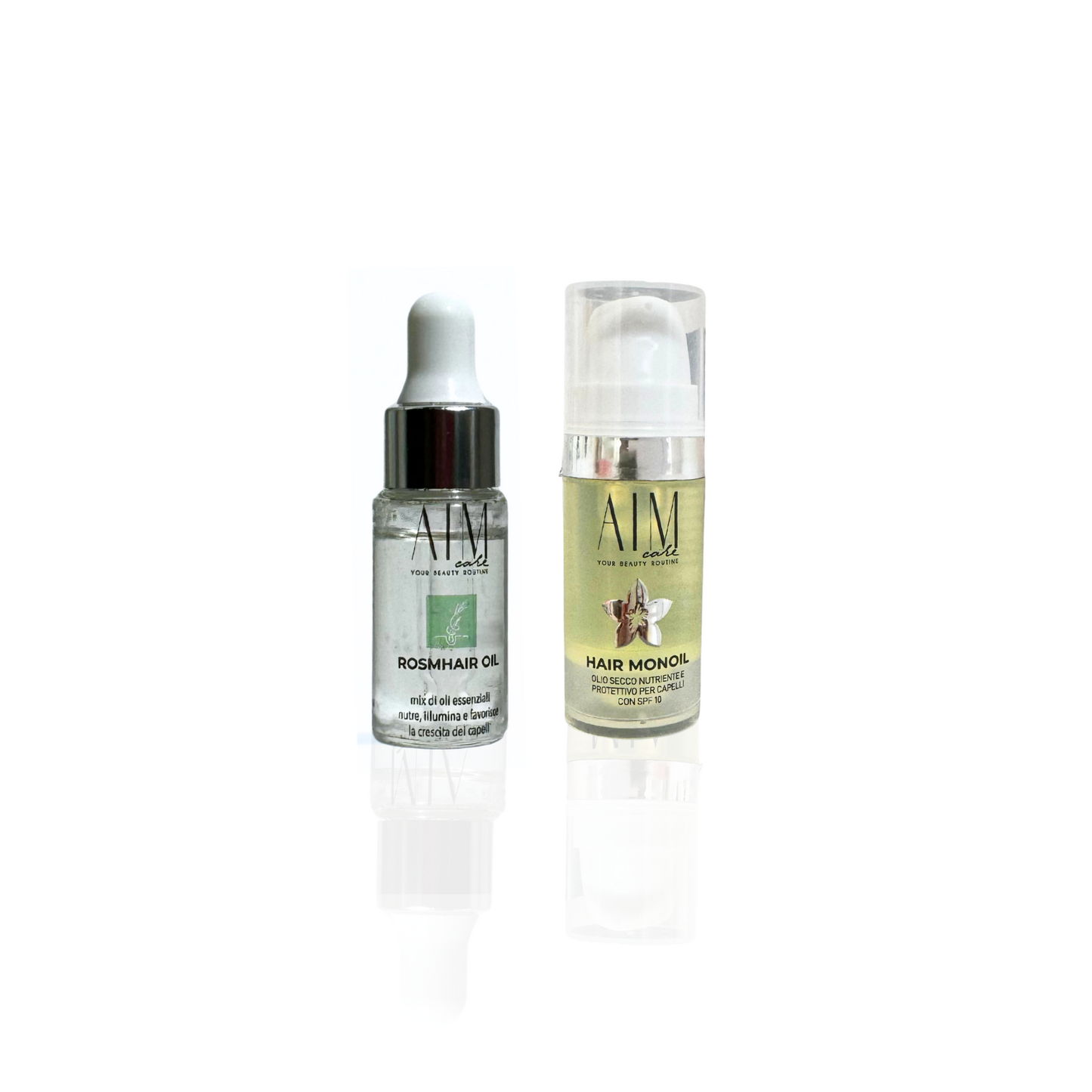 Rosmhair Oil & Hair Monoil mini-size- Kit oli per cuoio capelluto e lunghezze